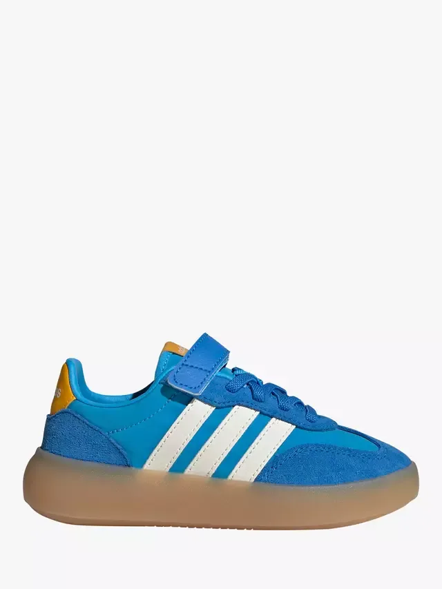 Детские кроссовки Barreda Decode из смешанной кожи, сине-белые adidas