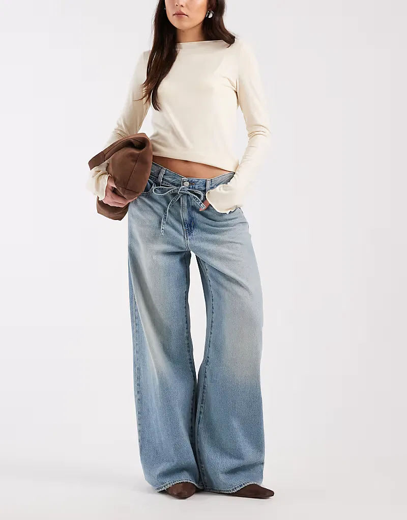 Джинсы Levis XL прямого кроя свободного кроя Levi's, светло-синий