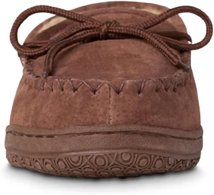 Мужские мокасины Old Friend Washington Loafer - прочная резиновая подошва с кожанным верхом, коричневый — фото 2