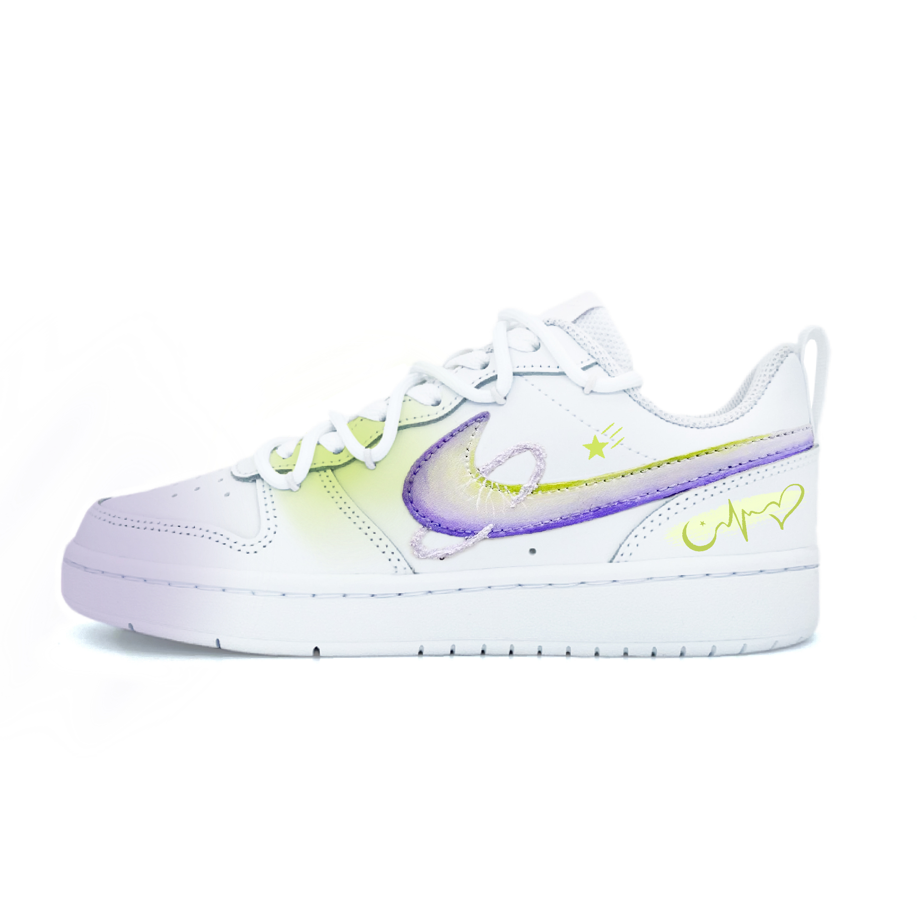 

Детские кроссовки для скейтбординга Court Borough Low 2 Low Top для подростков Nike, фиолетовый
