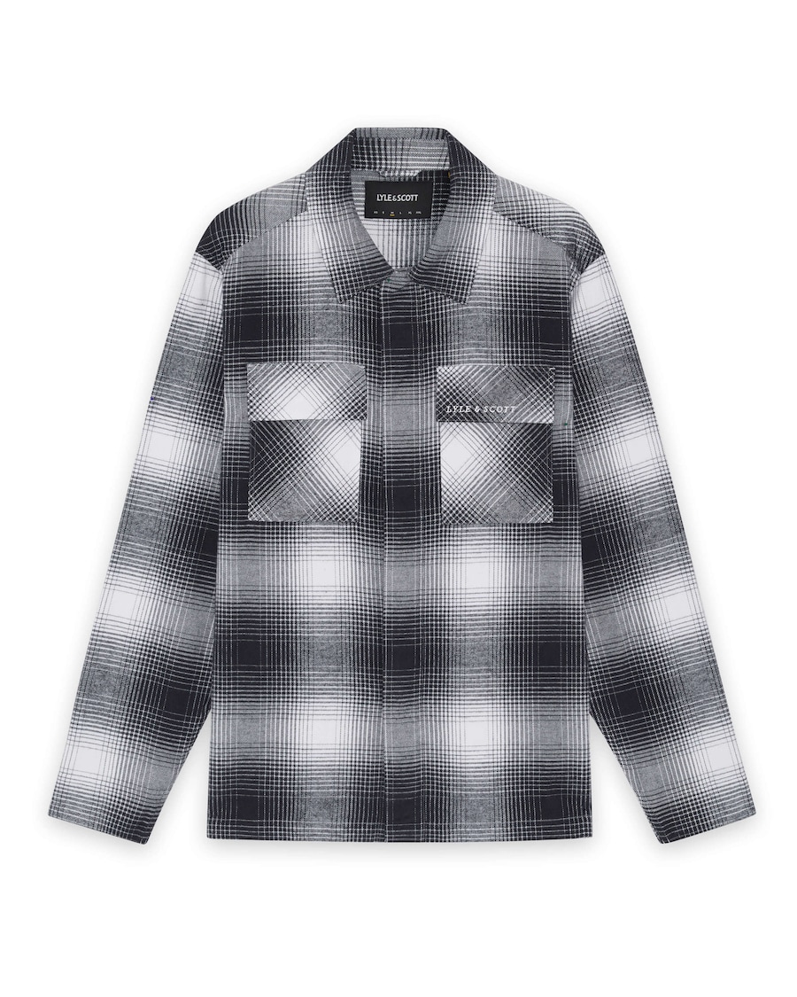 

Куртка классического кроя для межсезонья Lyle & Scott, темно-синий