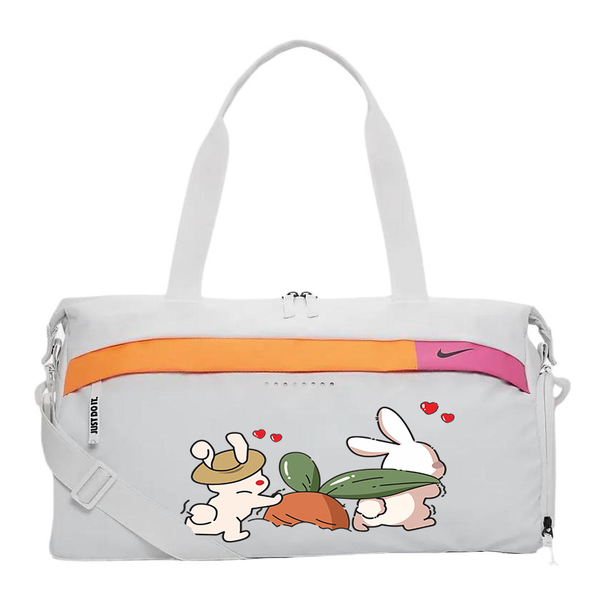 

Nike Полиэстеровый узорчатый наплечный рюкзак унисекс белый, Rabbit