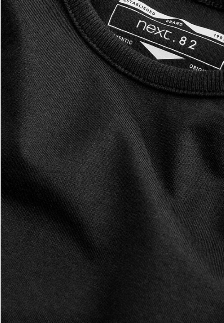 футболка с длинным рукавом 2 Pack Next, черный — фото 3