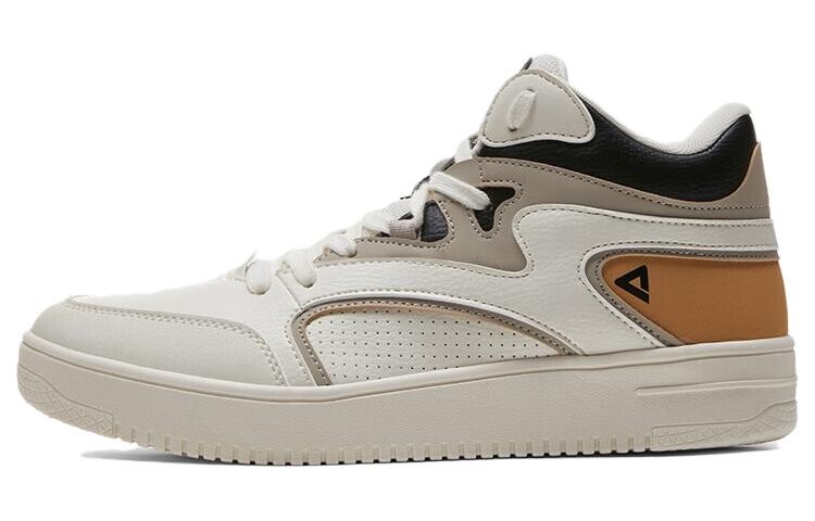 

Кроссовки PEAK Skateboarding Shoes Men High-top Beige/Khaki, бежевый