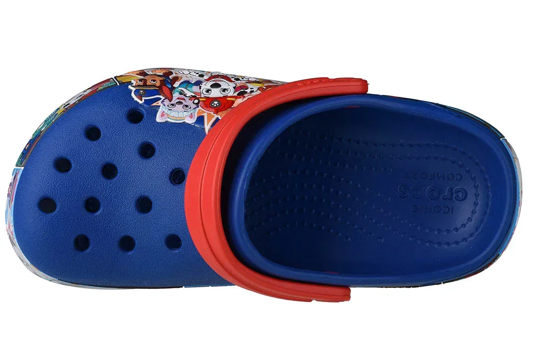 Тапочки для бассейна синие Crocs — фото 3