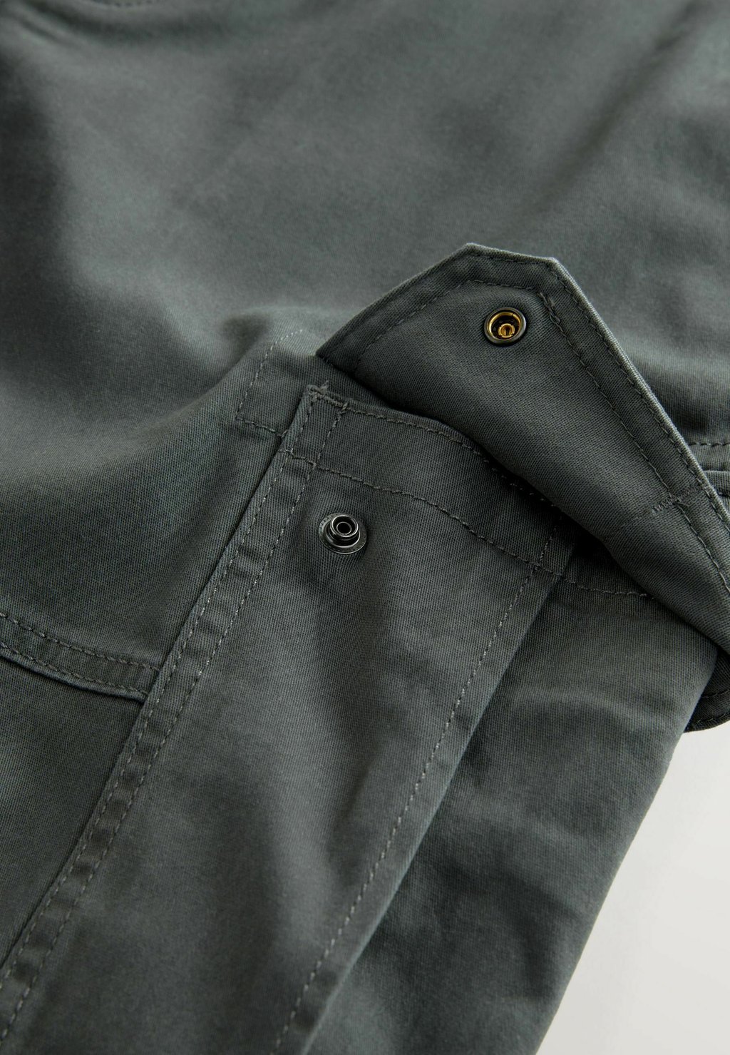 Брюки карго RELAXED FIT -STRETCH Next, серый — фото 4