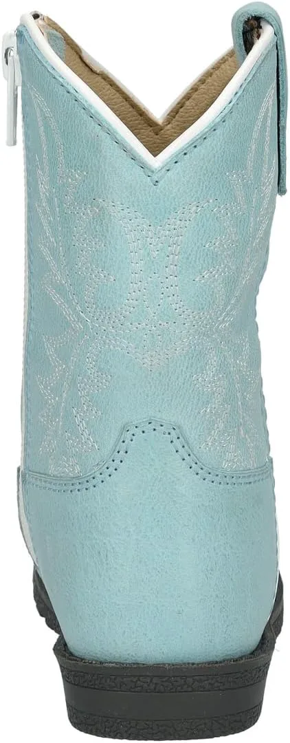Детские ковбойские сапоги Smoky Mountain Western Hopalong светло-голубые 3552T Smoky Mountain Boots, светло-голубой — фото 2
