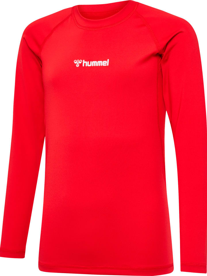Hummel Детская футболка Hmlbl в НАСТОЯЩЕМ КРАСНОМ цвете — фото 4