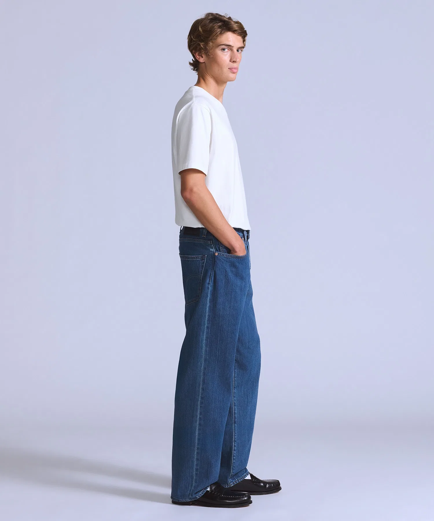 Джинсы Levi's BLUETAB™ MARKER LOOSE, цвет Medium Indigo. — фото 3