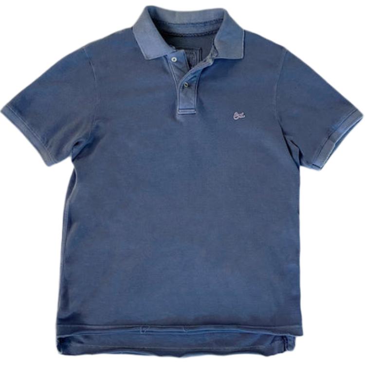 

Поло с коротким рукавом и нашивкой с логотипом ERL, синий