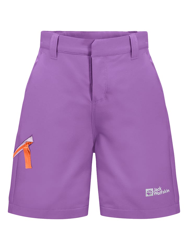 

Шорты бермуды Jack Wolfskin Funktionsshorts Turbulence, фиолетовый