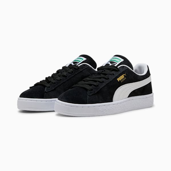 Кроссовки для больших детей Suede Classic Puma, черный — фото 4