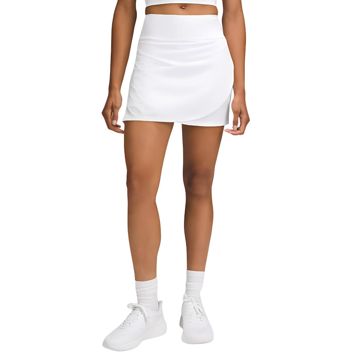 

Повседневная длинная юбка женская Lululemon, белый