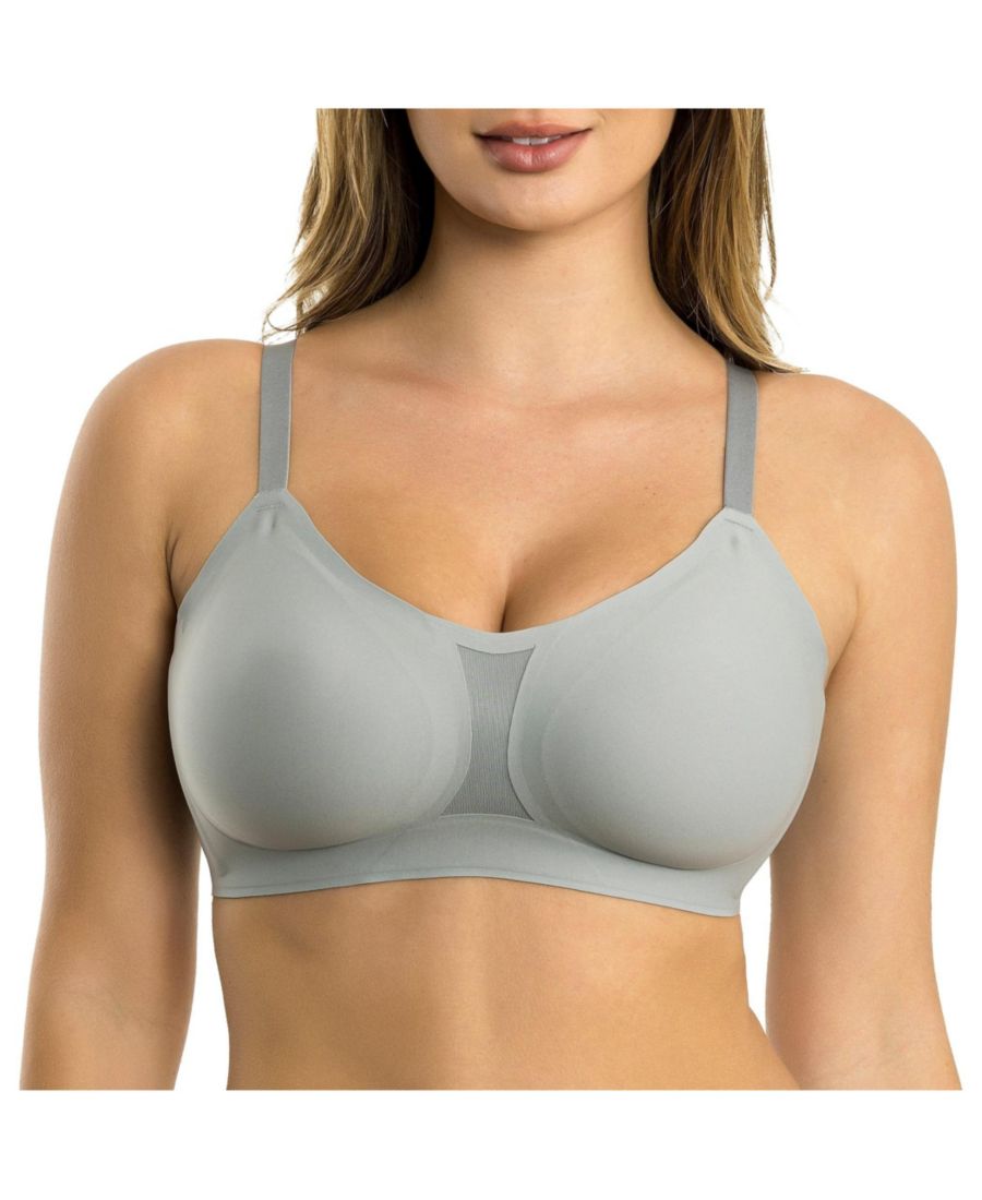 

Женский бесшовный бюстгальтер без косточек Simplicity, черный PARFAIT, Grey