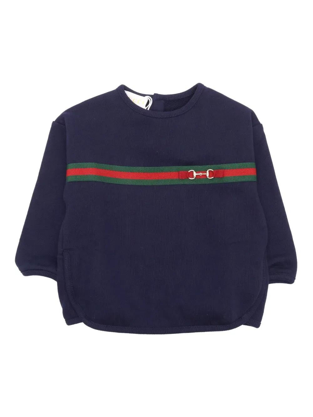 Толстовка с полосками Web-stripe Gucci Kids, синий