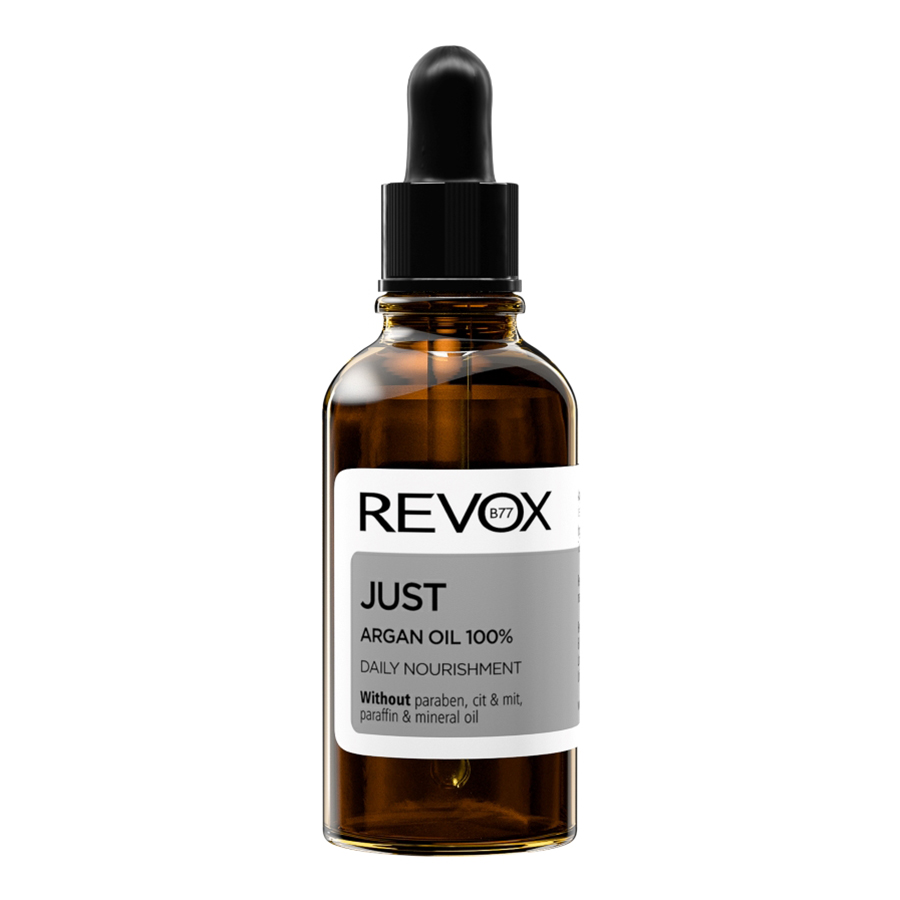 

Масло для лица just argan oil 100% daily nourishment Revox B77, 30 мл