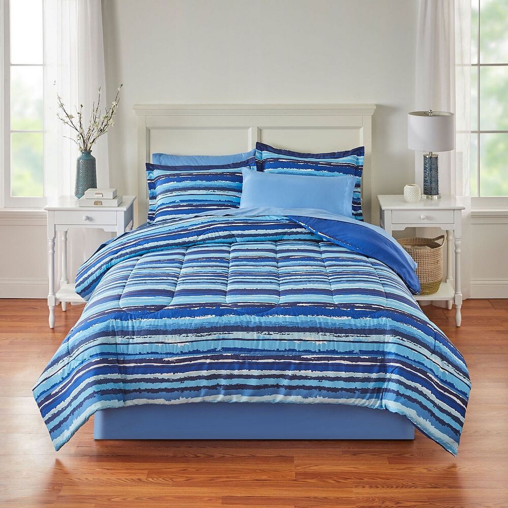 

Одеяло для студии Brylanehome Bh BrylaneHome, цвет Blue Stripe