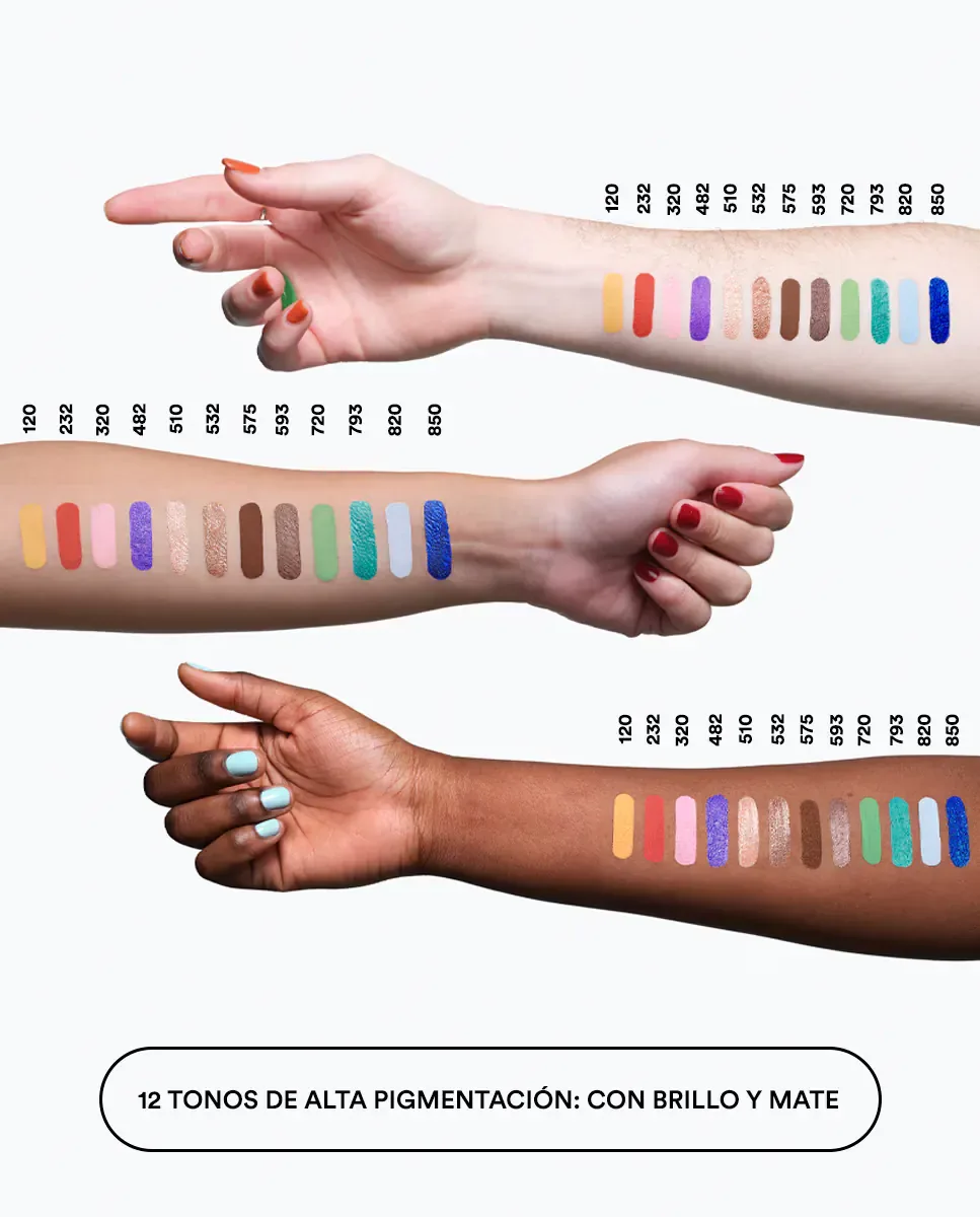Жидкие тени для век The 24H Color Liquid Eyeshadow 3Ina, 232 — фото 4