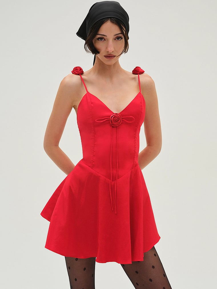 

Мини-Платье Orsa For Love & Lemons, красный
