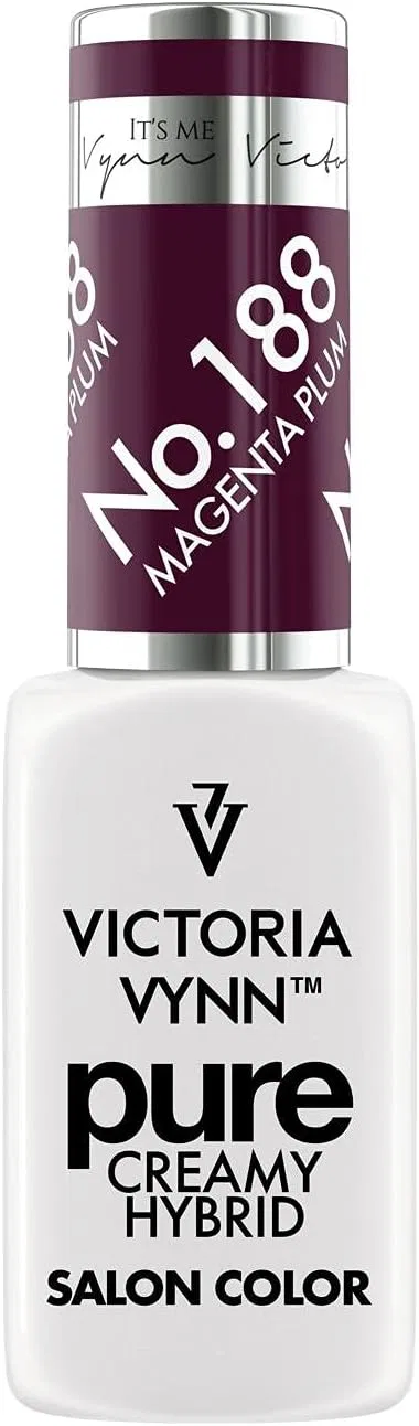 Гибридный гель-лак «Pure Creamy Hybrid 188 Magenta Plum» от VICTORIA VYNN Victoria Vynn