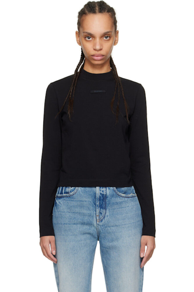 

Черная футболка с длинным рукавом «The Gros Grain» JACQUEMUS