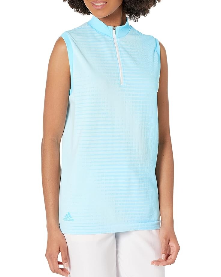 

Поло adidas Golf Primeknit Shirt, цвет Bliss Blue