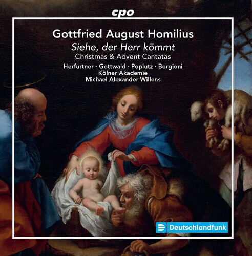 

CD диск Homilius / Herfurtne Gottwald / Willens: Christmas & Advent Cantatas