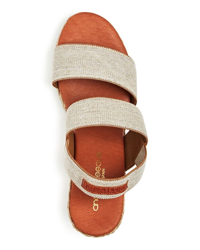 Женские босоножки на танкетке Allison Strappy Espadrille Andre Assous — фото 3