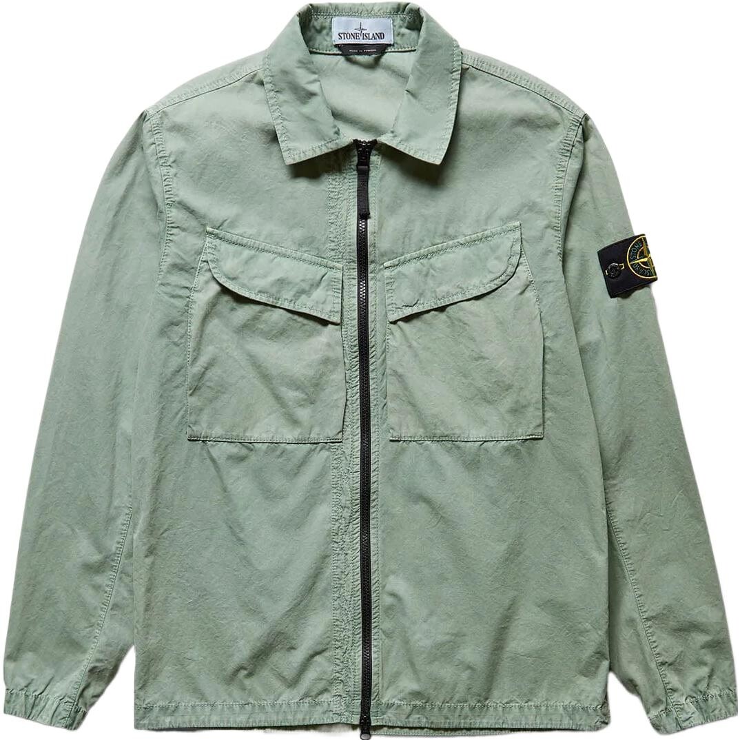 

Куртка мужская пастельно-зеленая Stone Island, пастельно-зеленый