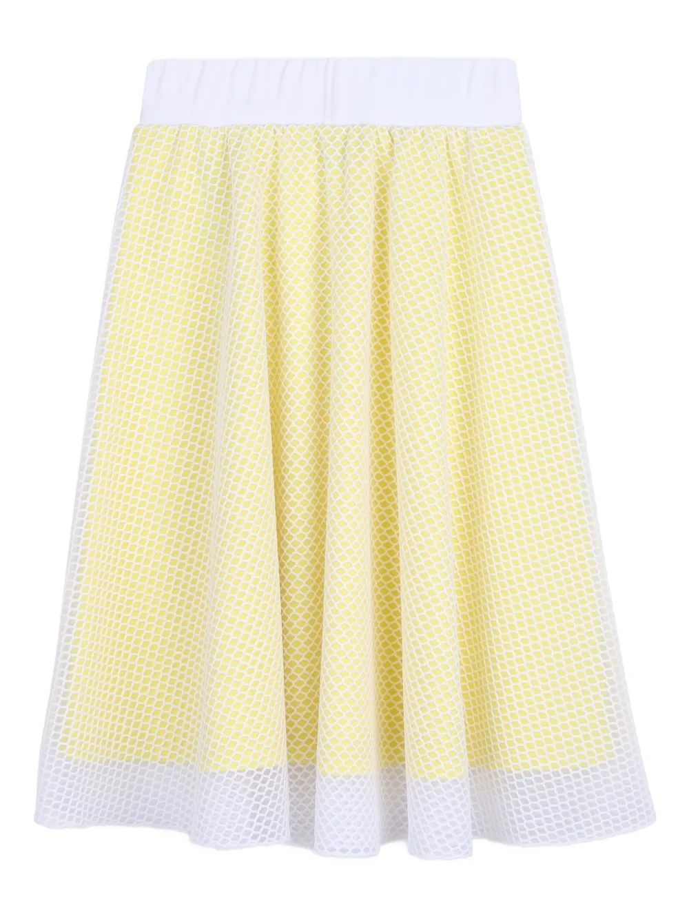 Юбка из сетки Dkny Kids, желтый — фото 2