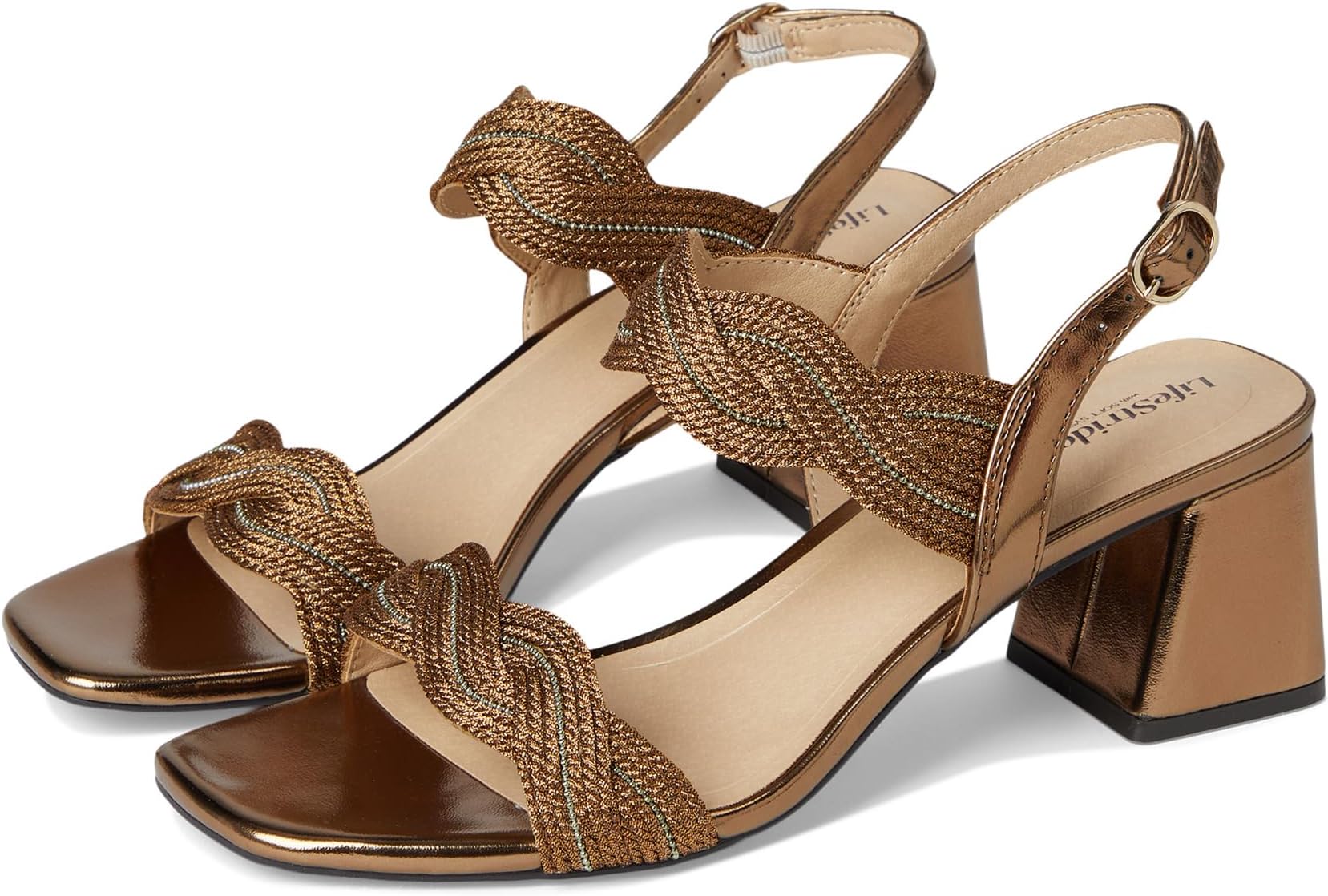 Туфли LifeStride Charnelle, цвет Bronze Metallic