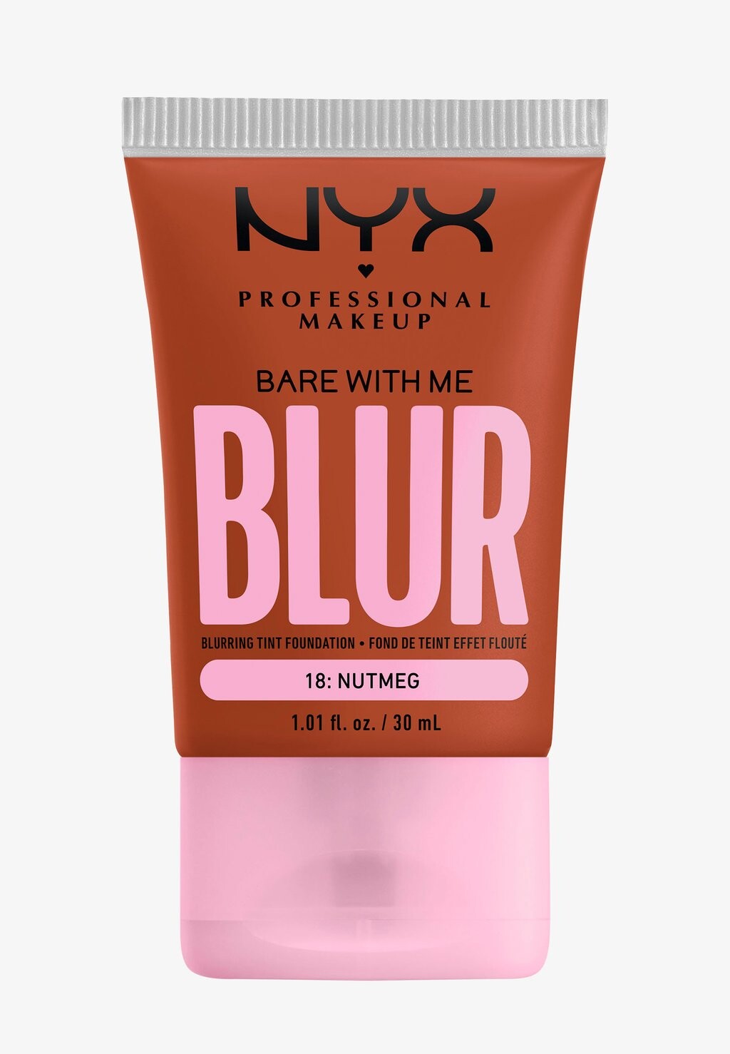 

Тональный крем BARE With ME BLUR TINT Nyx Professional Makeup, цвет nutmeg