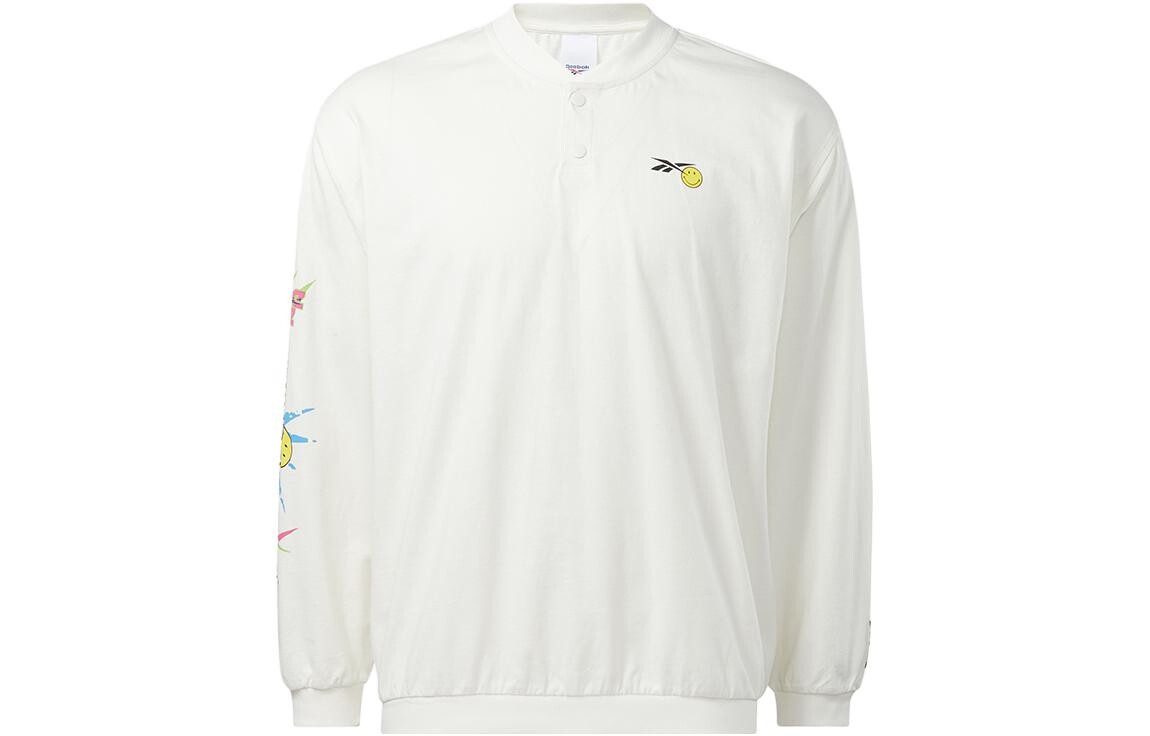 

Толстовка Smiley X унисекс белая Reebok, белый