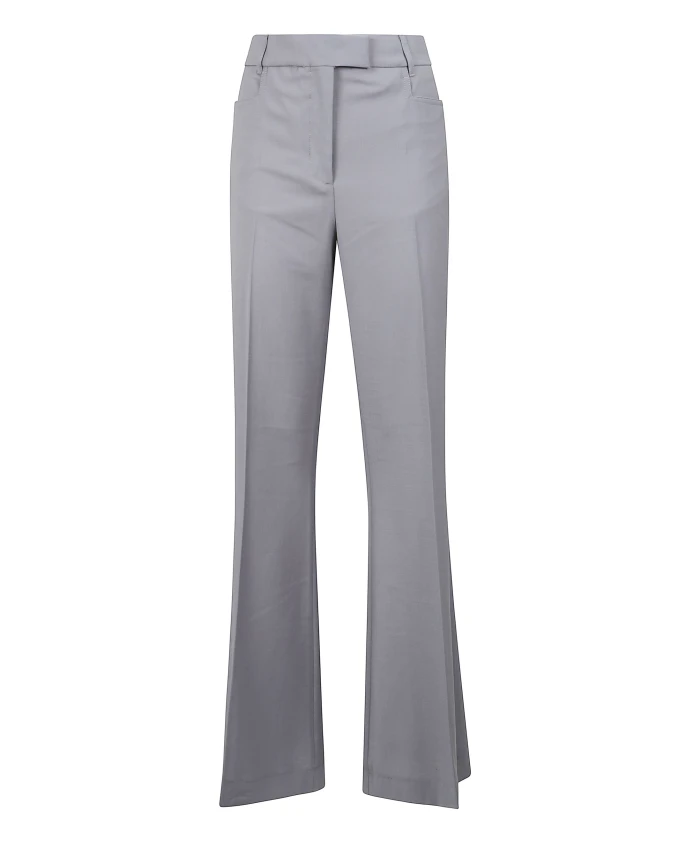 

Расклешенные брюки со скрытой застежкой спереди. Remain Birger Christensen, серый