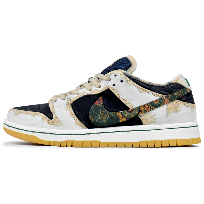 

Dunk SB устойчивые к истиранию низкие кроссовки для скейтбординга унисекс белый коричневый Nike, белый коричневый