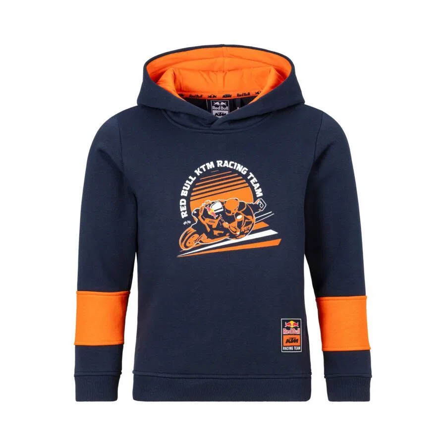 Детская толстовка Red Bull KTM Grid 2025 года Ktm Powerwear, Navy/Orange