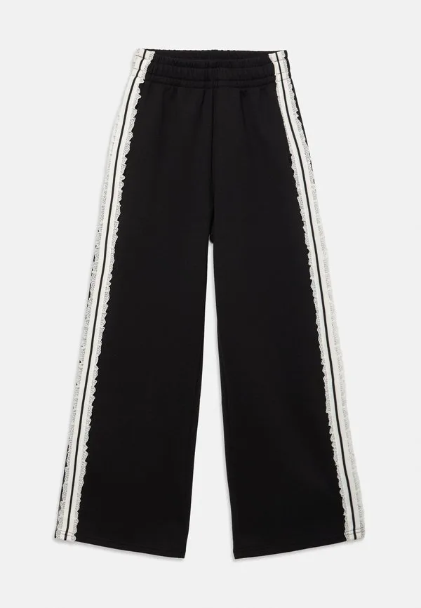 Спортивные брюки в полоску спортивные штаны Lindex, Black