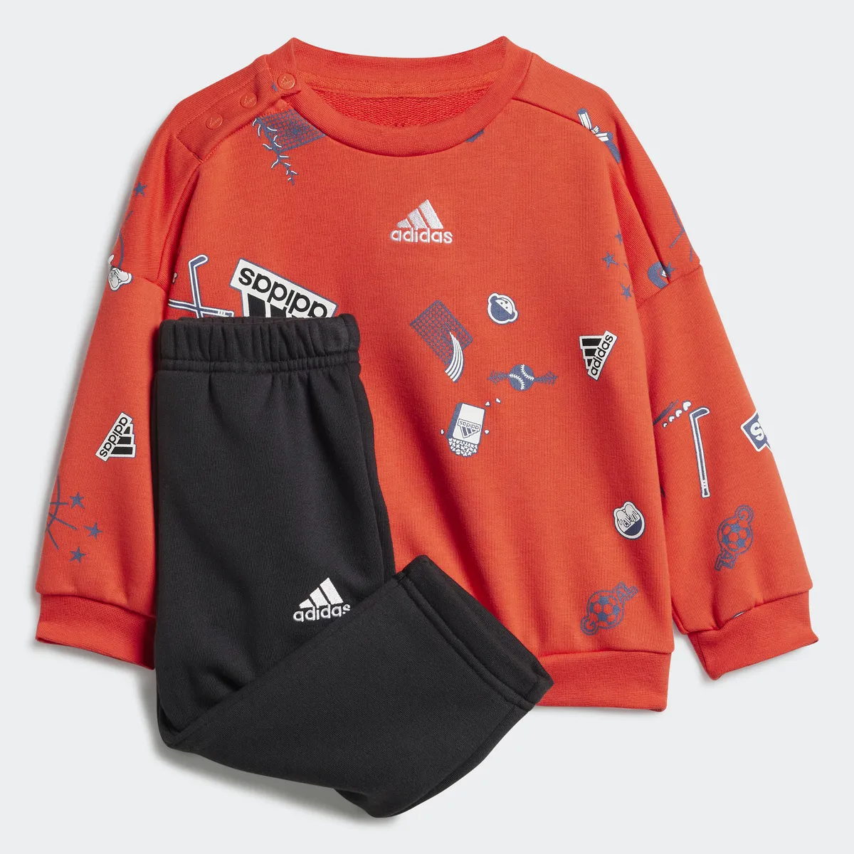 

Спортивный костюм Adidas Sportswear "I BLUV JOGGER" (2 шт.), черный