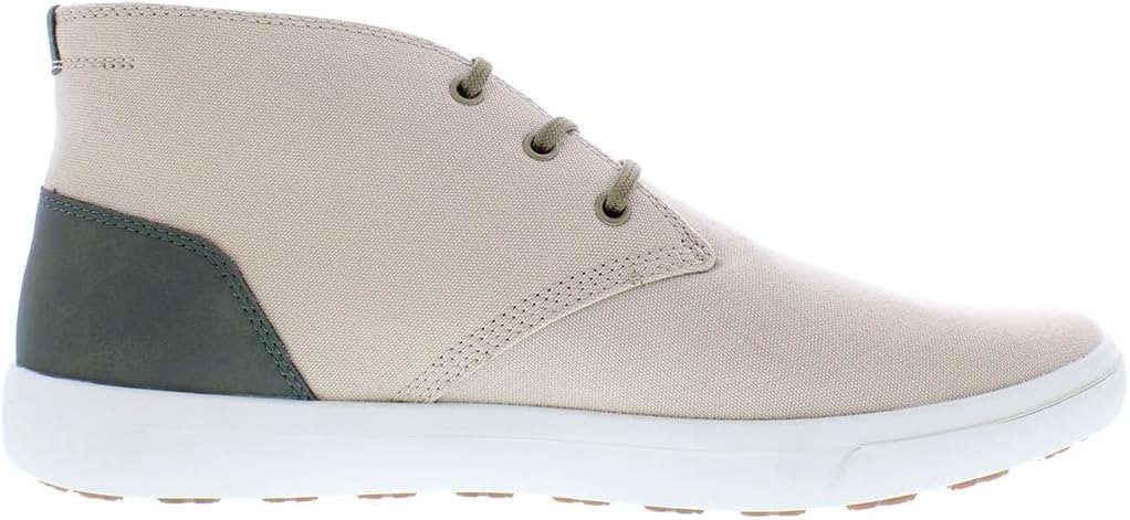 Timberland мужские оксфорды на платформе, Light Beige Canvas — фото 3