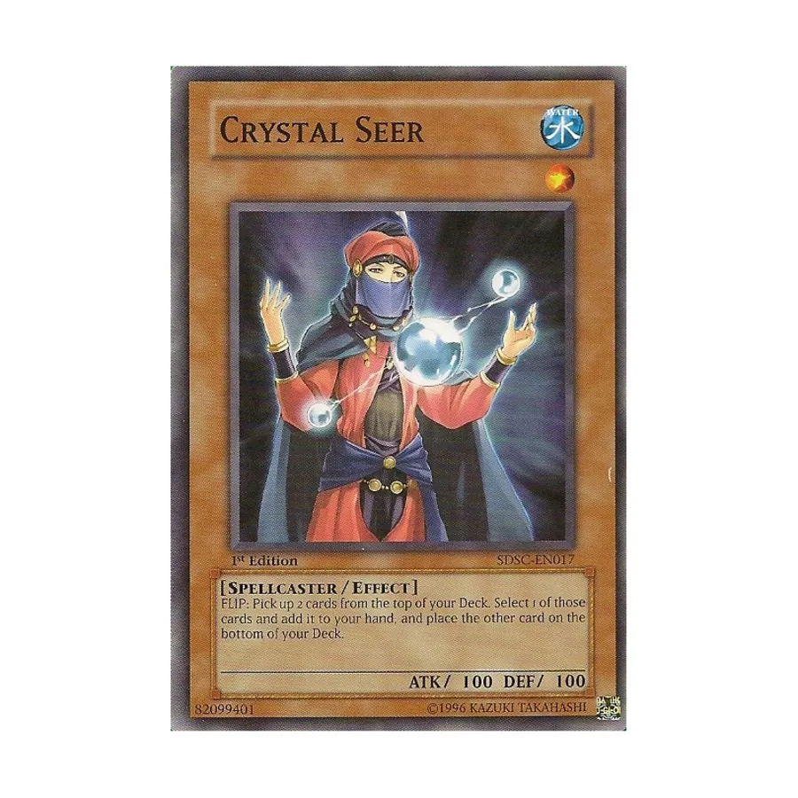 

CCG Кристальный Провидец (Обычный), Yu-Gi-Oh - Structure Deck - Spellcaster's Command - Singles