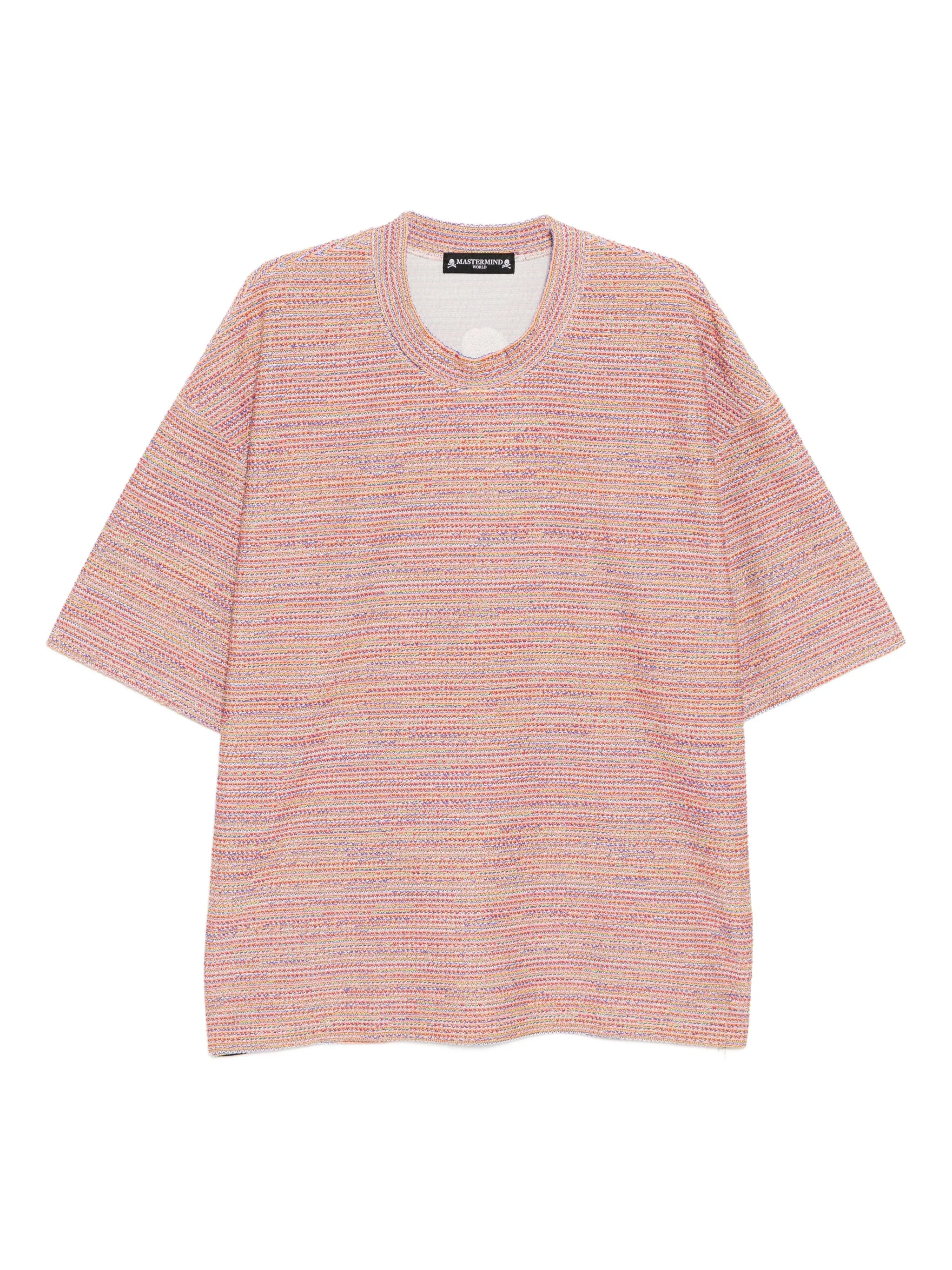 

Футболка с вышитым логотипом Mastermind World, розовый