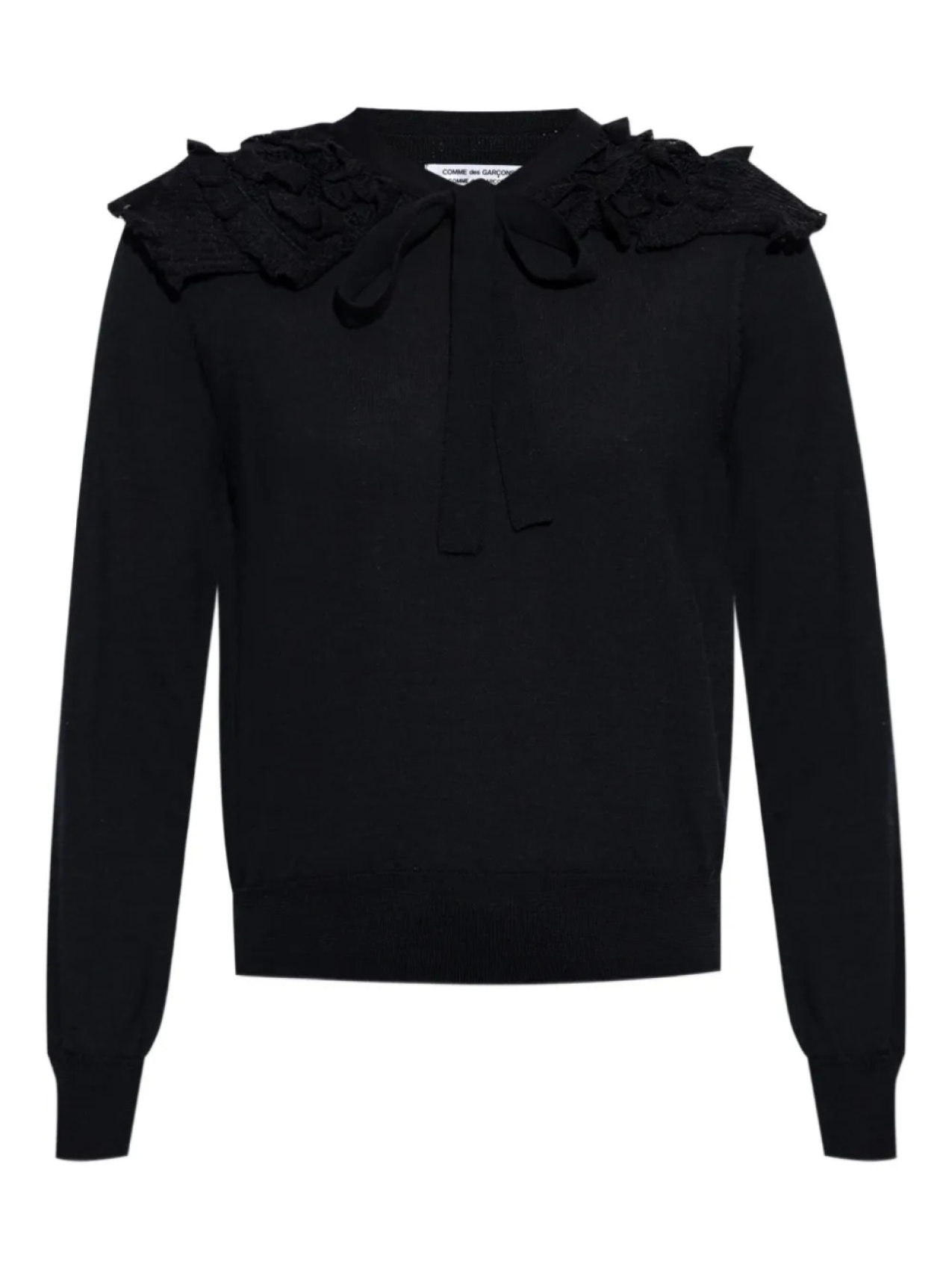 

Кардиган с оборками Comme Des Garçons Comme Des Garçons, черный