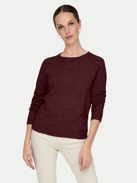 

Свитер regular fit Rica 15204279 Only, красный