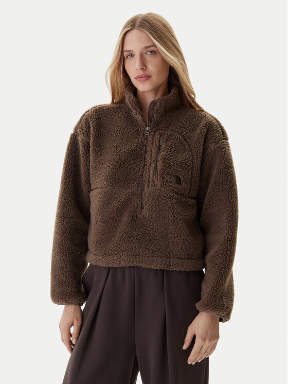 

Флисовая куртка regular fit Extreme Pile NF0A88ZC The North Face, коричневый