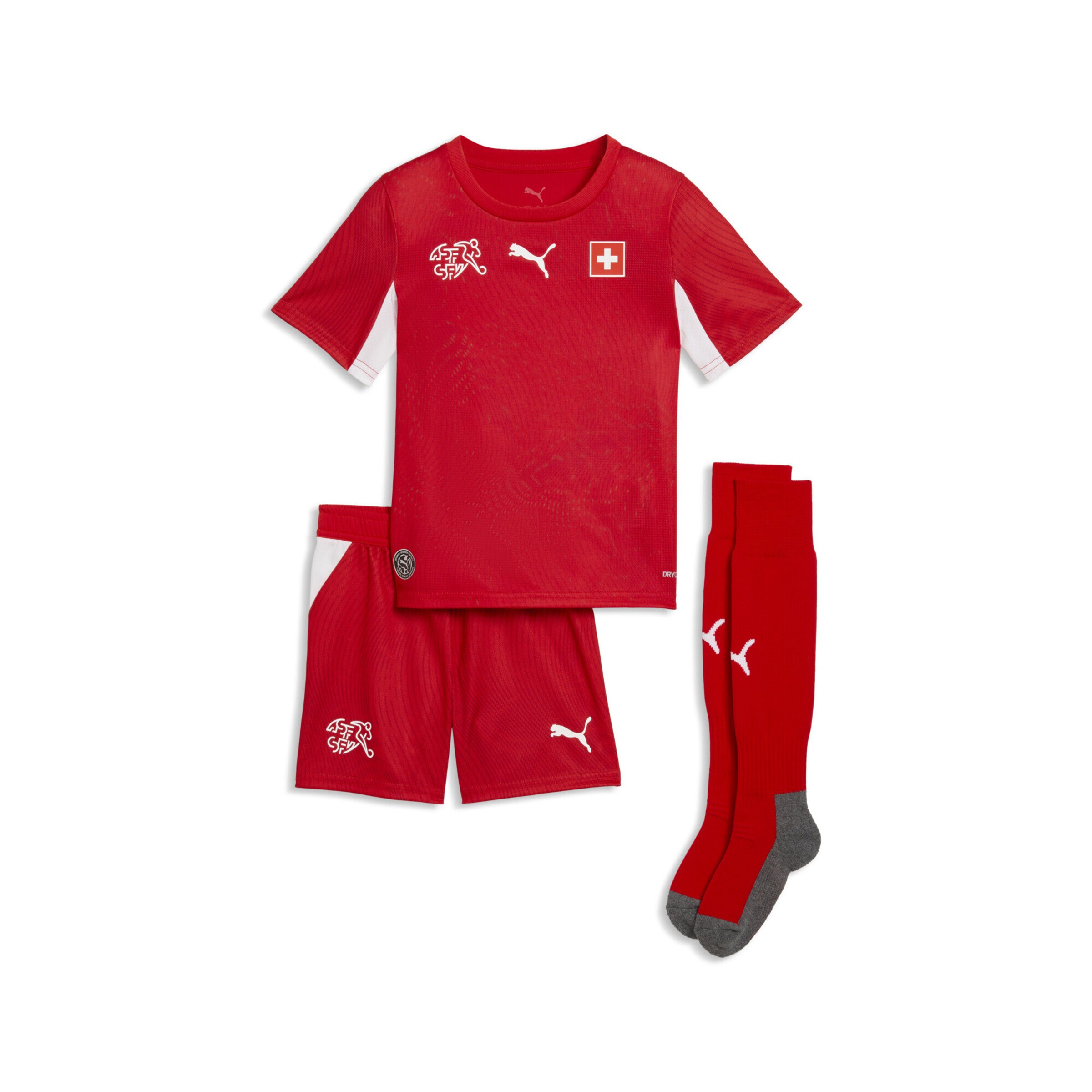 

PUMA Тренировочный костюм 'Schweiz 2026' в красном цвете