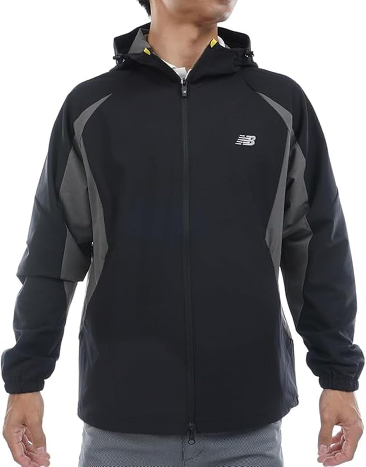 

Мужская водоотталкивающая толстовка New Balance 012-5220002 для гольфа (эластичная в четырех направлениях), черный