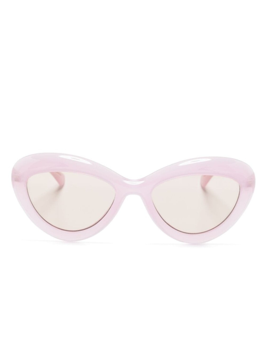 

Moschino Eyewear солнцезащитные очки в оправе 'кошачий глаз', розовый