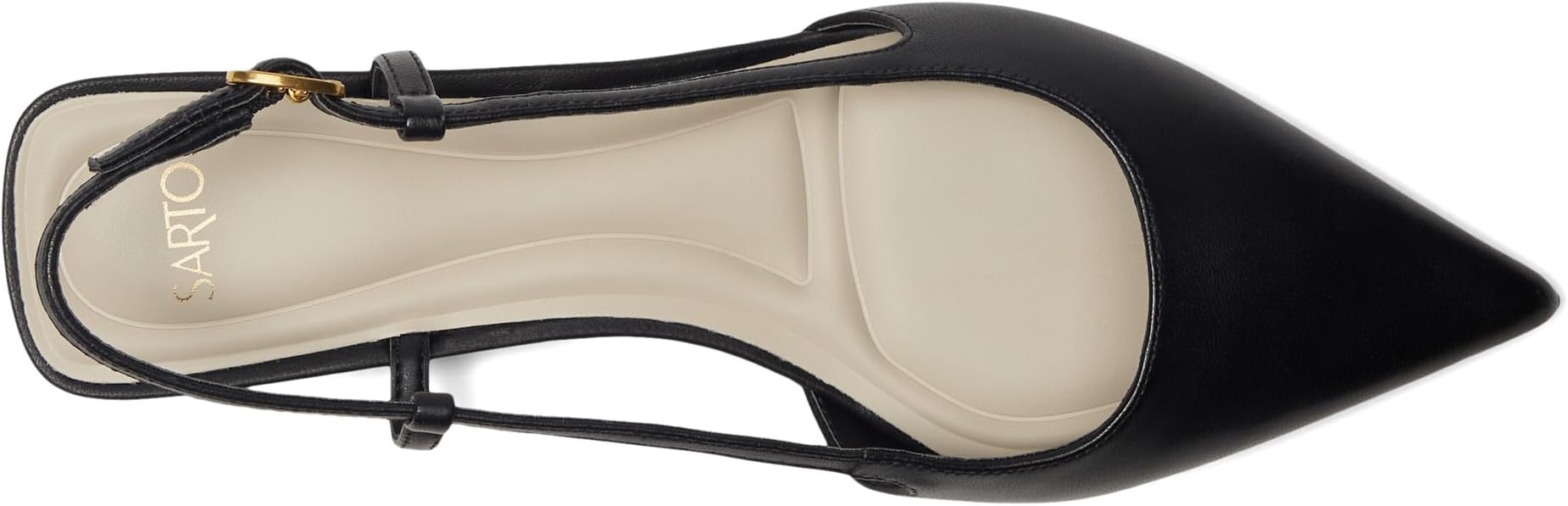 Балетки Franco Sarto Pheby Slingback Shoes, Black — фото 2