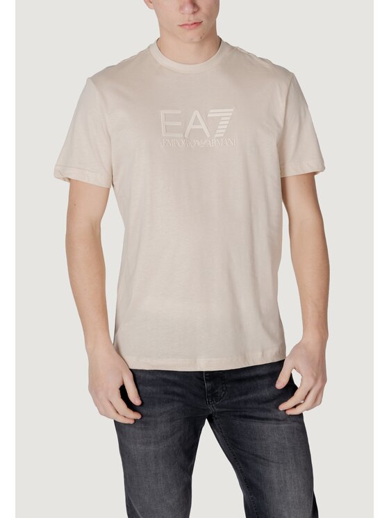 

Футболка обычного кроя 7M000224 AF10375 U1079 Ea7 Emporio Armani, экрю