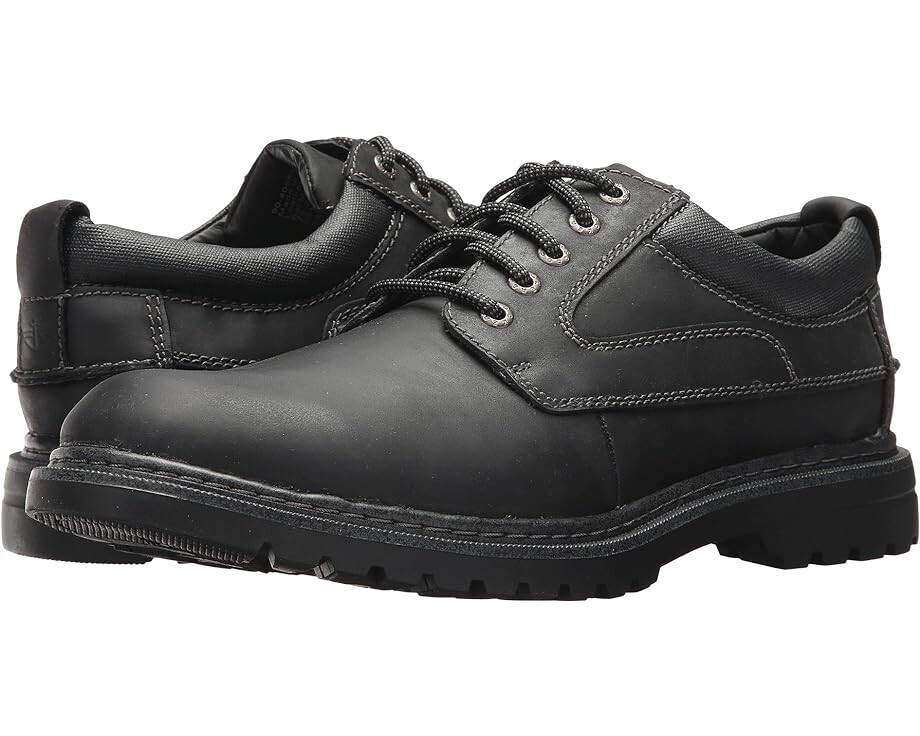 

Оксфорды Dockers Warden Plain Toe, цвет Black Soft Oiled Crazyhorse